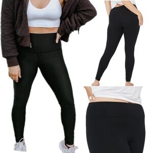 American Eagle/Aerie Black Cotton Leggings XL Short Length NEW WITH TAGS